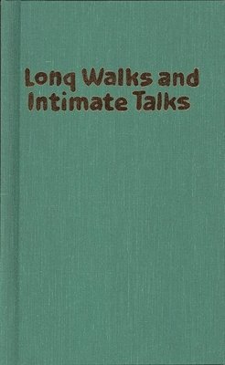 bokomslag Long Walks and Intimate Talks