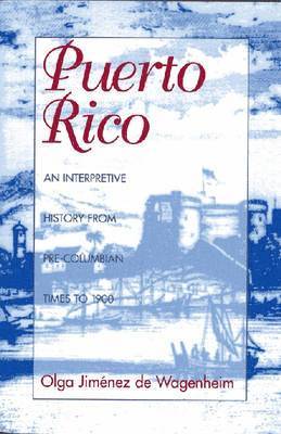 bokomslag Puerto Rico: An Interpretive History from Pre-Columbian Times to 1900