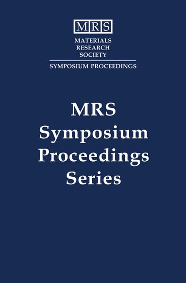 Roy Clarke, John Gland, John H. Weaver - Synchrotron Radiation in Materials Research: Volume 143, Inbunden
