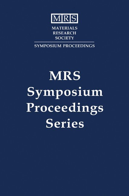 Avishay Katz, Shyam P. Murarka, Shyam P Murarka, Yves I Nissim, James M E Harper - Advanced Metallization and Processing for Semiconductor Devices and Circuits -- II: Volume 260, Inbunden