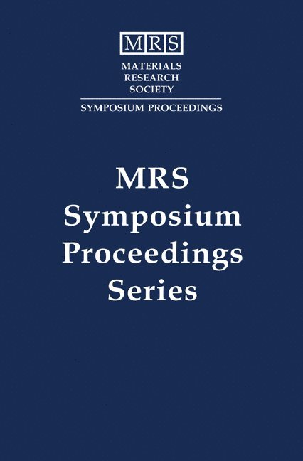 Geoffrey C. Maitland, Leslie J. Struble, Charles F. Zukoski - Flow and Microstructure of Dense Suspensions: Volume 289, Inbunden