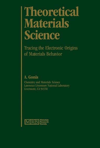 bokomslag Theoretical Materials Science