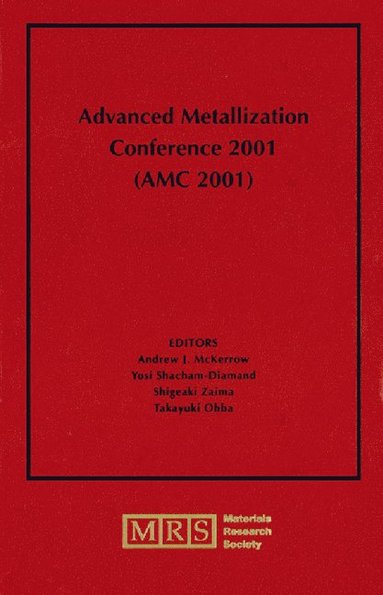 bokomslag Advanced Metallization Conference 2001 (AMC 2001): Volume 17