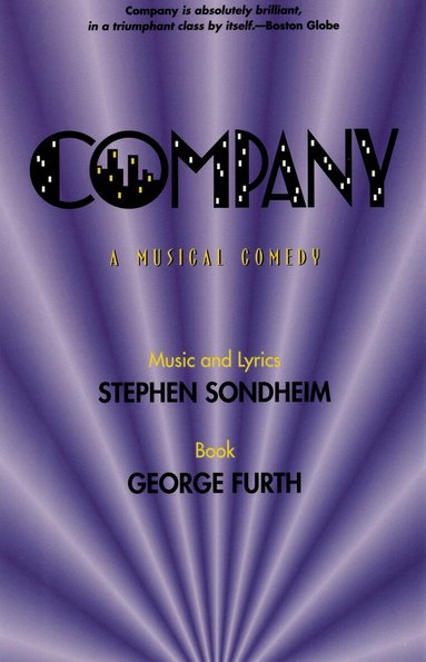 Stephen Sondheim, George Furth - Company, Häftad