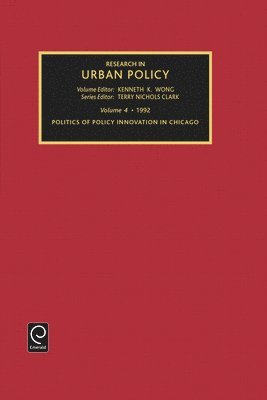 Politics of Policy Innovation in Chicago 1