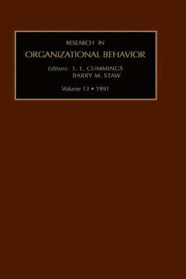 STAW - Research in Organizational Behavior, Inbunden