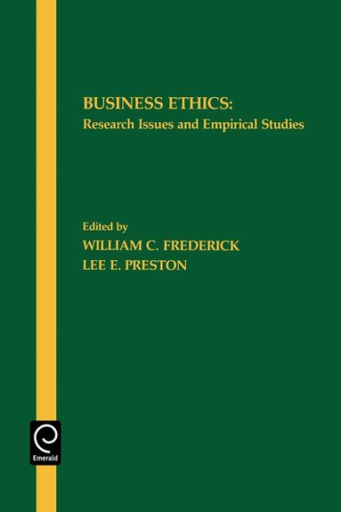 William C. Frederick, Lee E. Preston - Business Ethics, Häftad