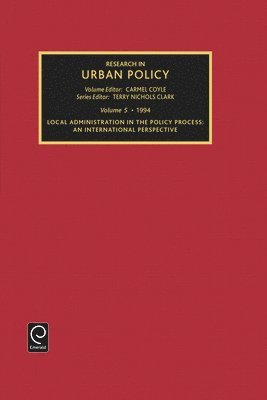 Research in Urban Policy 1