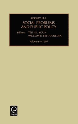 Research in Social Problems and Public Policy 1