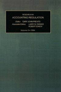 bokomslag Research in Accounting Regulation: v. 8