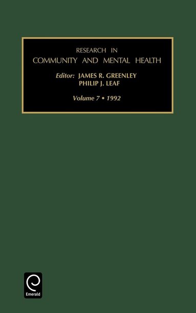 James R. Greenley, Philip J. Leaf - Research in Community and Mental Health, Inbunden