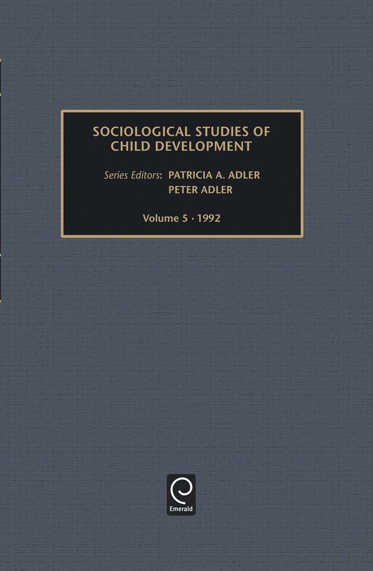 Sociological Studies of Child Development 1