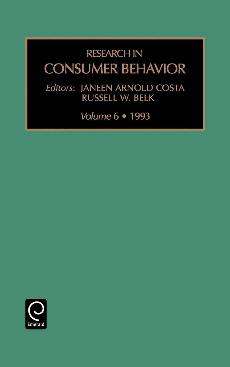 Research in Consumer Behaviour 1