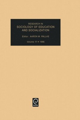 Research in Sociology of Education and Socialization 1