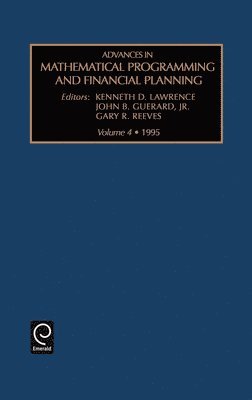 Advances in Mathematical Programming and financial planning 1