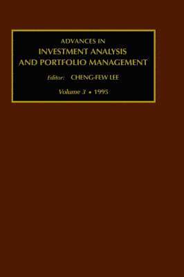 bokomslag Advances in Investment Analysis and Portfolio Management