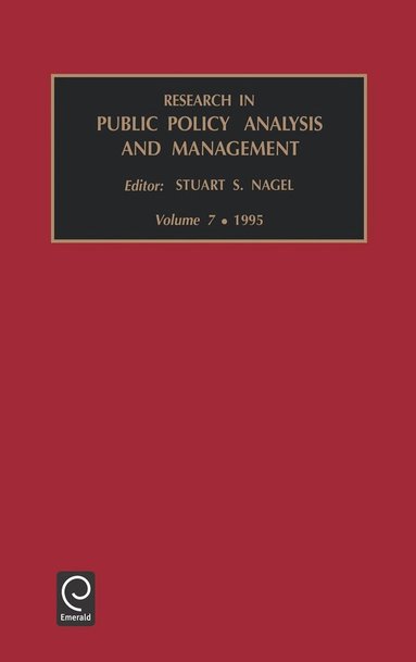 Stuart S. Nagel - Research in Public Policy Analysis and Management, Inbunden