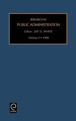 bokomslag Research in Public Administration