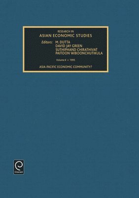 bokomslag Research in Asian Economic Studies