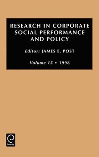 bokomslag Research in Corporate Social Performance and Policy