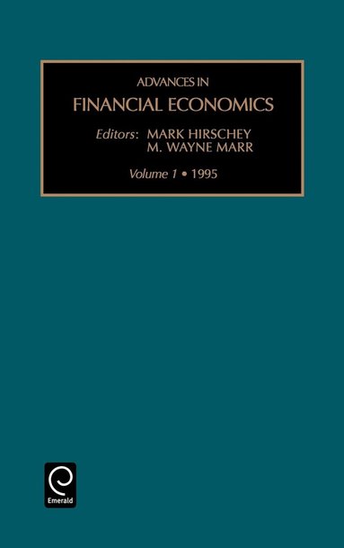 M. Wayne Marr, Mark Hirschey - Advances in Financial Economics, Inbunden