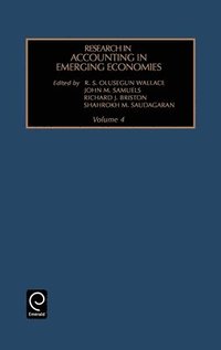 bokomslag Research in Accounting in Emerging Economies