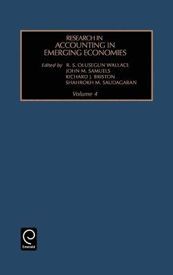 bokomslag Research in Accounting in Emerging Economies