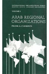 bokomslag Arab Regional Organizations