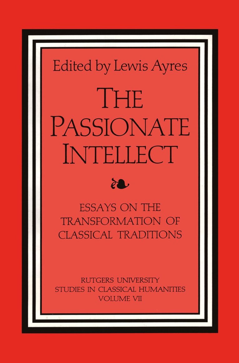 Lewis Ayres - Passionate Intellect, Inbunden