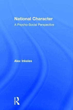 Alex Inkeles - National Character, Inbunden