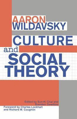 Aaron Wildavsky - Culture and Social Theory, Inbunden