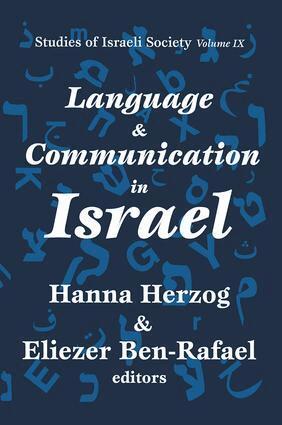 Hanna Herzog - Language and Communication in Israel, Inbunden