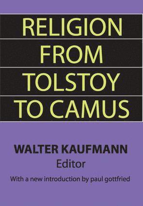 Religion from Tolstoy to Camus 1