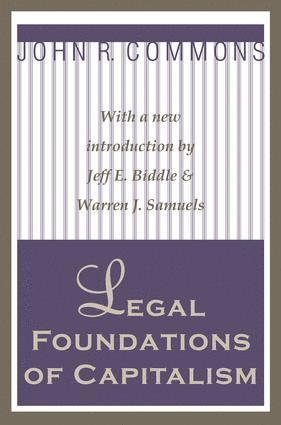 bokomslag Legal Foundations of Capitalism