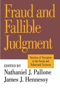 bokomslag Fraud and Fallible Judgement