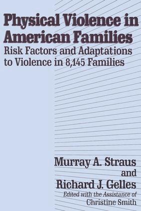 Murray Straus - Physical Violence in American Families, Häftad