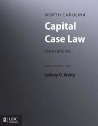bokomslag North Carolina Capital Case Law Handbook