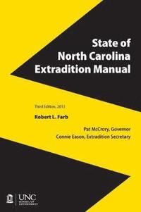bokomslag State of North Carolina Extradition Manual