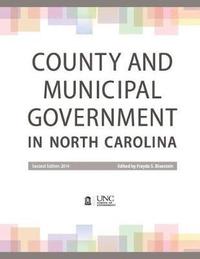 bokomslag County and Municipal Government in North Carolina