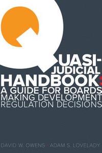 bokomslag Quasi Judicial Handbook