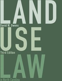bokomslag Land Use Law in North Carolina