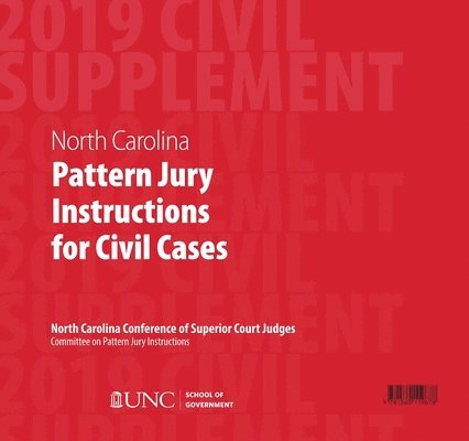 June 2019 Supplement to North Carolina Pattern Jury Instructions for Civil Cases 1