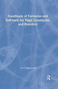 bokomslag Handbook of Formulas and Software for Plant Geneticists and Breeders