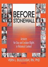bokomslag Before Stonewall