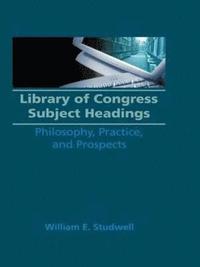 bokomslag Library of Congress Subject Headings