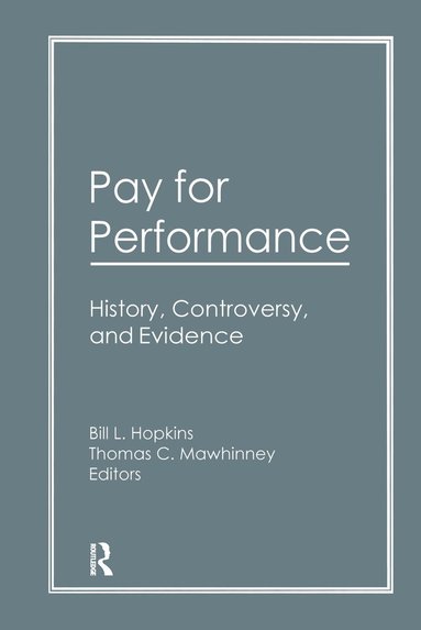 bokomslag Pay for Performance