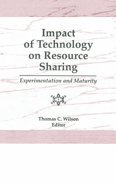 bokomslag Impact of Technology on Resource Sharing