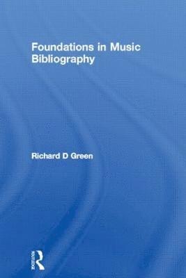 Foundations in Music Bibliography 1