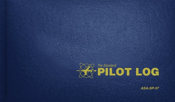 Standard Pilot Log (Navy Blue), Inbunden