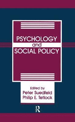Psychology And Social Policy 1